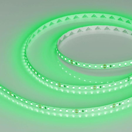 Лента светодиодная RT-A120-8mm 24V Green9.6Вт/м IP20 2835 открытый (уп.5м)  008782(2)