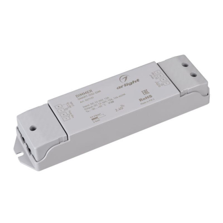 Диммер SMART-D32-DIM (12-36В 12А 0/1-10В) (IP20 пластик)  027137