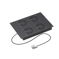 Модуль потолочный 4 вентилятора с термостатом для крыши 600 RAL9005  R5VSIT6004FTB