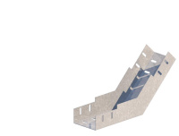 Лоток угловой 100х50 сталь 1.5мм ЛМс-45В цУТ2.5 СОЭМИ Н0122350342