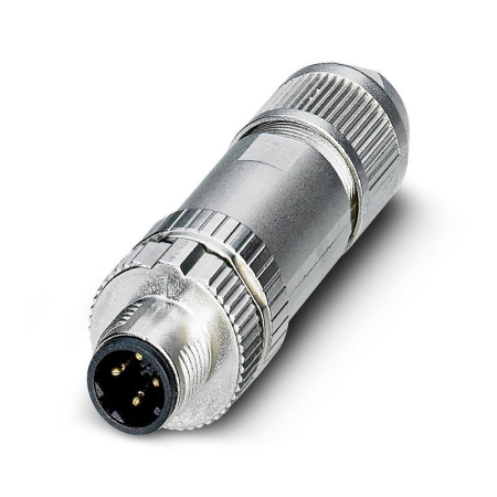 Соединители для передачи данных штекерные SACC-M12MSD-4PL SH PN  1424682