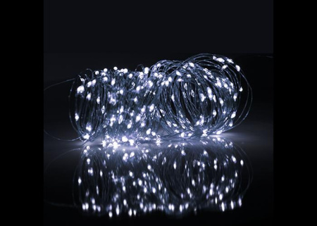 Светильник светодиодный садовый SLR-G03-100W нить 100LED холод. бел. на солнечн. батарее  5033313