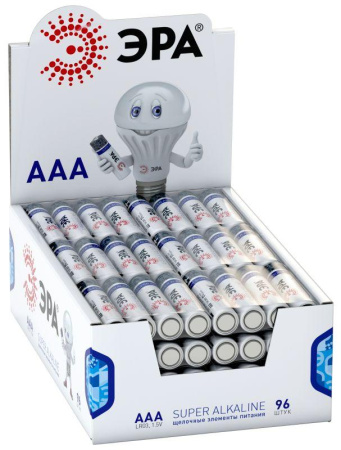 Элемент питания алкалиновый AAA/LR03 LR03-4S promo-box (уп.4шт)  Б0018950
