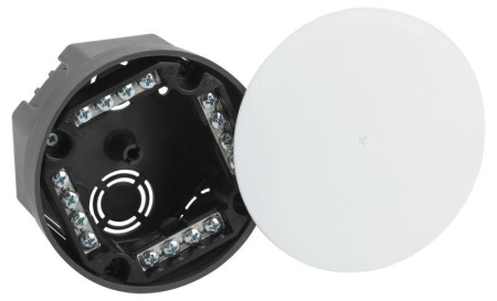 Коробка распаячная 103х50мм для твердых стен клеммник крышка IP42 KRT-k-103-50  Б0057232