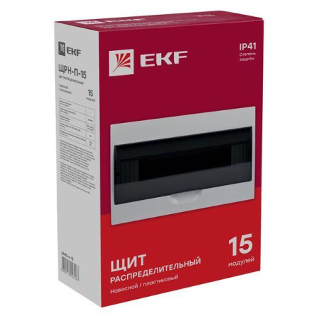 Щит ЩРН-П-15 IP41  pb40-n-15