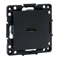 Розетка Стокгольм HDMI механизм черн.  EZA00-327-10