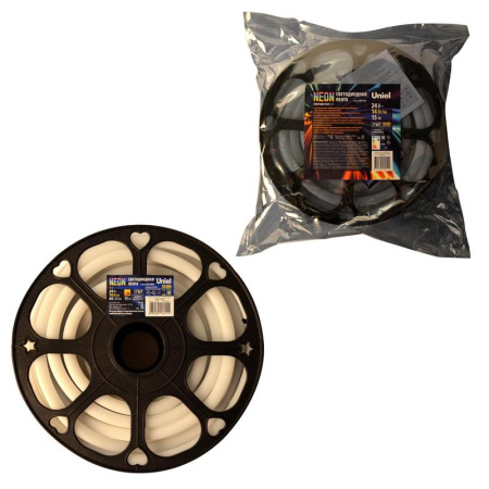Лента светодиодная ULS-N12-5050-60LED/m-13mm-IP67-DC24V-14W/m-15M-RGB NEON RGB гибкая герметичная (уп.15м)  UL-00009106