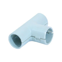 Тройник соединительный для трубы 20мм сер.  АТ-50320-010