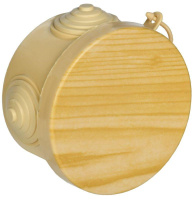 Коробка распаячная ОП КМ d65х40 IP54 4 ввода сосна  UKO21-065-040-000-K34-54 Коробка распаячная ОП КМ d65х40 IP54 4 ввода сосна  UKO21-065-040-000-K34-54