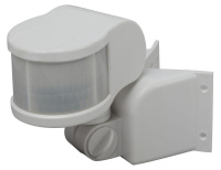 Датчик движения MD 014 бел. макс. нагрузка 1100Вт угол обзора 270град. дальность 12м IP44 бел.  Б0043791