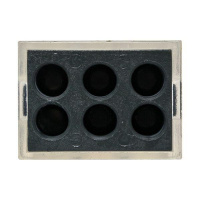 Клемма строительно-монтажная СМК 773-106 6-проводная 1.0-2.5кв.мм (блист.5шт) PROxima  plc-smk-106b