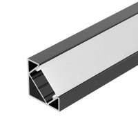 Профиль SL-KANT-H18-2000 BLACK L2000 алюм.  049430 Профиль SL-KANT-H18-2000 BLACK L2000 алюм.  049430