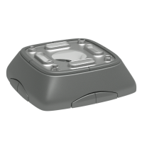 Основание для колонн запасное (метал.база+накладки+крепеж) серебр. метал.  09591BR Основание для колонн запасное (метал.база+накладки+крепеж) серебр. метал.  09591BR