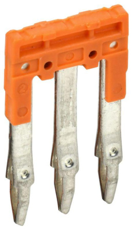Перемычка гребенчатая для CP 2.5кв.мм 3PIN  YCT20-00-K03-002-EC-3P