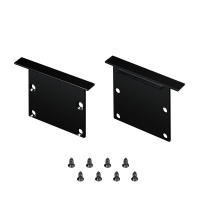Заглушка LINIA49-F-S BLACK глухая металл (комплект)  041881 Заглушка LINIA49-F-S BLACK глухая металл (комплект)  041881