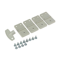 Корпус пластиковый ЩМПп 300х200х130 ABS УХЛ1 IP65 с монтажной панелью  11-0400