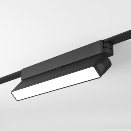 Светильник для трека Air Linear 4000 со светодиодом L230хW26хH60мм 48В DC 9Вт RA=90 120град. 4000К IP20 черн. алюм.  DK5333-BK