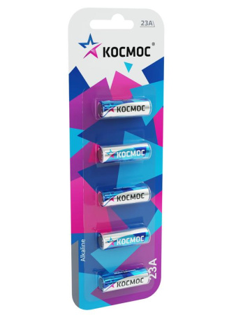 Элемент питания алкалиновый A23 для пультов сигнализаций (блист.5шт)  KOC23A5BL