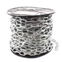 Цепь короткозвенная DIN766 6мм оцинк. (уп.25м) Партнер 16130