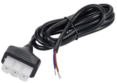 Кабель питания 1.5м черн. для свет. LED линейн. 1010  LT-LDCKD-KP-D15-1010-K02
