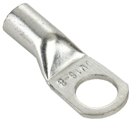Наконечник медный луженый JGA-16-8 (ТМЛ) (уп.5шт)  UNP10-31-O-016-008-05