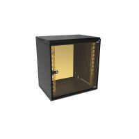 Шкаф настенный телекоммуникационный ТВЛ-12U-600-450-СР-9006  05-1203-B