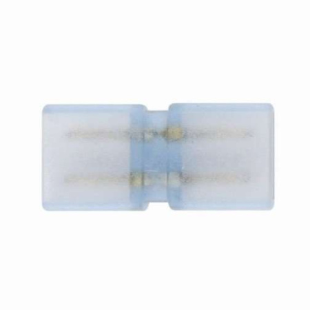 Соединитель контактный прямой UTC-K-12/A67-NNN CLEAR 025 POLYBAG для светодиодных лент 220В 10х7мм 2 контакта прозр. (уп.25шт)  UL-00000868