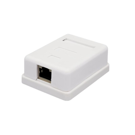 Розетка компьютерная 1-м 8P8C (RJ-45) FTP 5е  10-0354