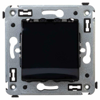 Вывод кабеля из стены "Avanti" "Черный квадрат"  4402983