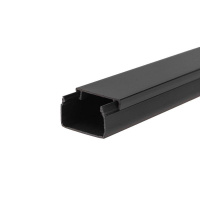 Кабель-канал 25x25 L2000 черн.  28-2525-8