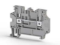 Клеммник на DIN-рейку 4кв.мм 2 ряда перем. сер. AVK 4R  304390 Клеммник на DIN-рейку 4кв.мм 2 ряда перем. сер. AVK 4R  304390