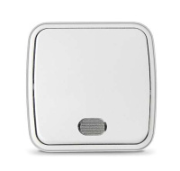 Выключатель 1-кл. ОП Электра 10А IP20 с подсветкой бел.  0019