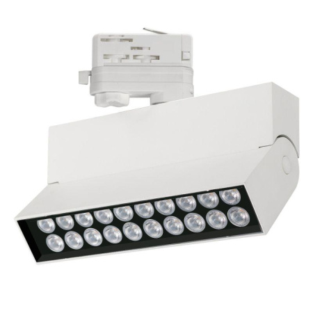 Светильник светодиодный LGD-LOFT-TRACK-4TR-S170-10W Day4000 WH 24 deg DALI IP20 металл  034496
