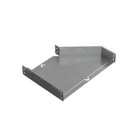 Переходник для лотка левый 80х300-500 сталь 1мм "ПЛЮС" PDplus80-300-500-L КМ PL0733