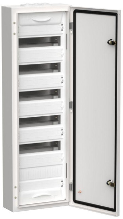 Корпус металлический ЩРн-72 (1х72) 960х310х140мм IP54 белый (одна дверь) TITAN 5  TI5-50-N-072-54