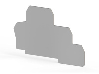 Сегмент концевой на клеммники 2-х ярусные PUK2T сер. NPP PUK2T  450149