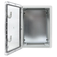Бокс пластиковый с монтажной платой 400х300х170 IP65 прозр. дверь PROxima  PBT65MP003