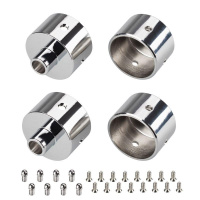 Заглушка WPH-FLEX-D22-360deg с отверстием металл (комплект)  046102 Заглушка WPH-FLEX-D22-360deg с отверстием металл (комплект)  046102