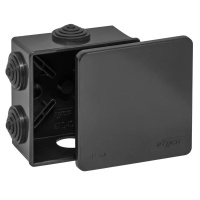 Коробка распределительная ОП 85х85х40мм УХЛ1 IP54 черн.  67040Ч