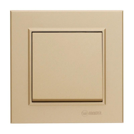 Выключатель 1-кл. СП Karea 10А IP20 зел.  56057001
