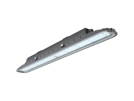 Светильник SLICK.OPL LED 50 с коробкой привода/мат. закален. стекло/сквозная проводка Ex 5000К СТ 1631003460