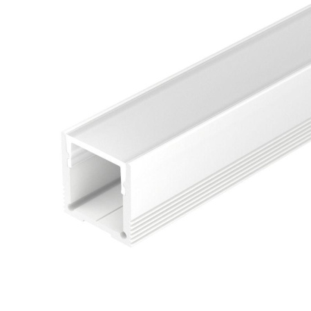 Профиль SL-SLIM20-H20-2000 WHITE алюм. L2000  047631