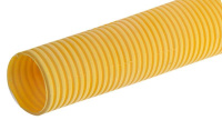 Труба гофрированная 90х1000мм для выхода на 120мм  DS-LCR90