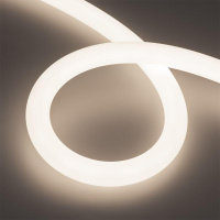 Лента светодиодная герметичная MOONLIGHT-TOP-A336-D30mm 24В Day4000 14.4Вт/м IP65 wire x1 вывод прямой (уп.5м)  050486