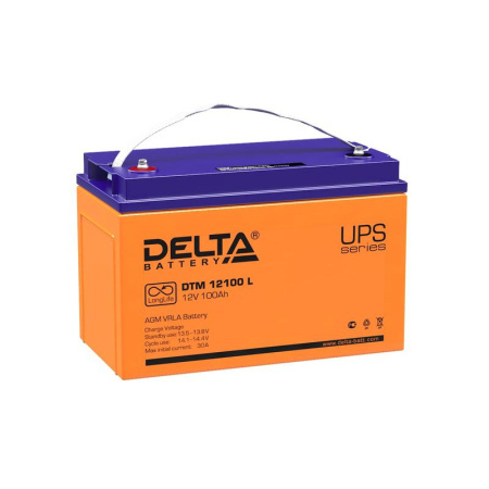 Аккумулятор UPS 12В 100А.ч  DTM 12100 L