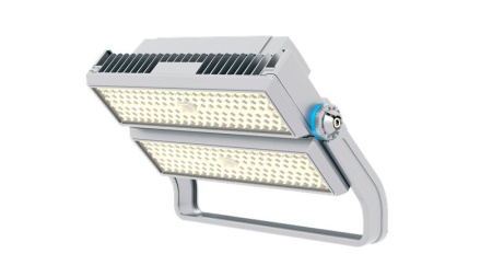 Прожектор светодиодный СДО FL 30 C 2х300W W 857 GR 561х447х148мм 600Вт 5700К IP66 уличный сер.  17083023609