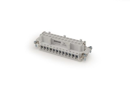 Розетка 24 полюса 16А (1-24)  EB024CP00