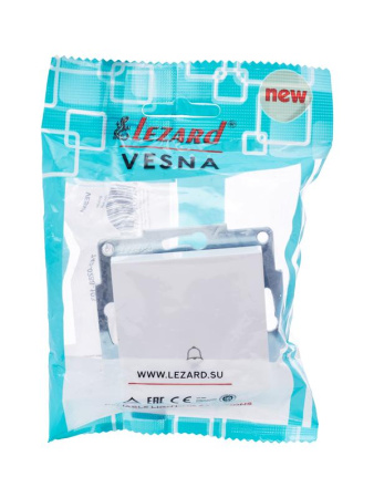 Механизм кнопки звонка СП VESNA бел.  742-0288-103