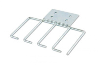 Гребенка кабельная CMW-4U-CMB 4U; метал. для шкафов  и ZPAS (комплект лев.+прав.)  42518