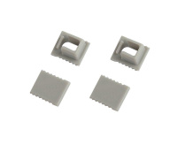 Набор заглушек 0709-3 для профиля 0709 2шт глухие 2шт с отверстием  Б0062825 Набор заглушек 0709-3 для профиля 0709 2шт глухие 2шт с отверстием  Б0062825